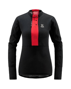 Женская термофутболка L.I.M ZT Air Base, чёрный Haglöfs