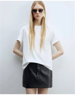 Однотонная футболка, белый Сфера