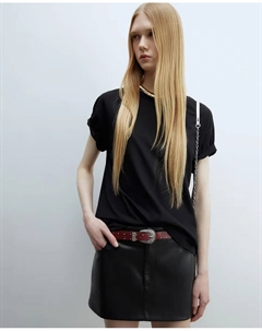 Однотонная футболка, чёрный Сфера