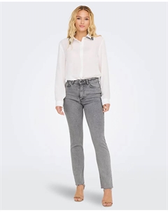 Женские длинные джинсы, светло-серый Jdy