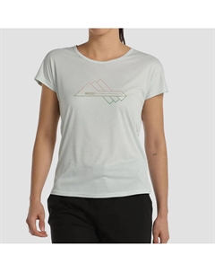 Женская футболка Lunada +8000, белый The good stuff