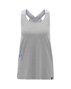 Женская футболка Ridge Tank, светло-серый Haglöfs