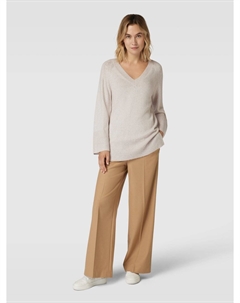 Вязаный свитер из вискозы с V-образным вырезом Tom tailor