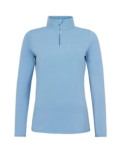 Женский флисовый топ Refabriz 1/4 на молнии протест, лазурный Protest