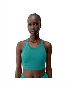 Bikila Женский спортивный топ, цвет Verde azulado Born living yoga