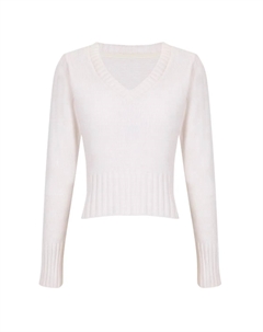 Lais Женский Свитер, белый Born living yoga