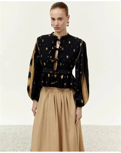 Вышитая рубашка, зеленый Сфера