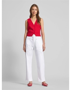 Мешковатые джинсы с накладными карманами, белый Mac