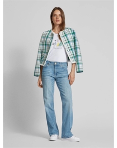 Джинсы прямого кроя с пятью карманами, светло-голубой More&more