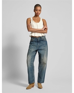 Блузка облегающего кроя с застежкой на крючки, белый Weekday