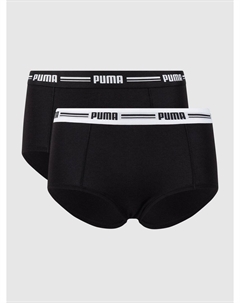 Трусики с эластичным компонентом в упаковке 2 шт, черный Puma