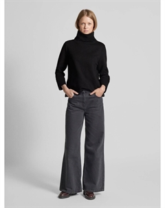 Толстовка с воротником-стойкой, черный Comma,