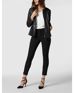 Блейзер из овчины наппа, черный Cabrini