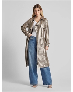 Тренчкот с поясом модель 'ADELE', серебряный Guess