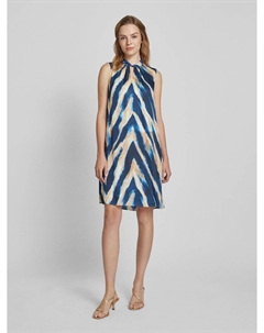 Платье длиной до колена с принтом по всей поверхности More&more