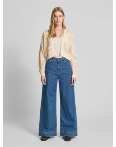 Кардиган с ажурным узором, экрю Zero