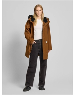 Парка с карманами-клапанами модель 'CLARTON', коричневый Carhartt work in progress