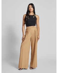 Укороченный топ с вырезами модель 'ZAMA', черный Guess