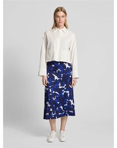 Юбка миди из атласа классического кроя Marc o'polo