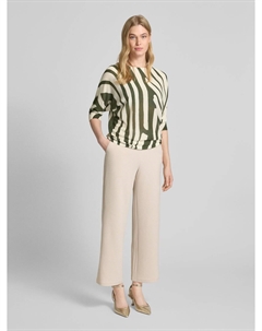 Вязаный свитер с рукавами 3/4, бежевый Zero