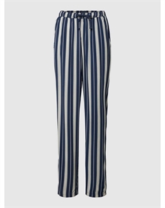 Пижамные брюки из вискозы с полосатым узором, темно-синий Schiesser