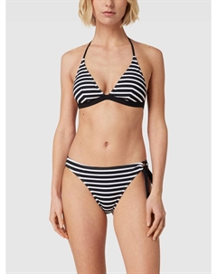 Плавки бикини с полосатым узором, модель 'RCS mini brief', черный Esprit