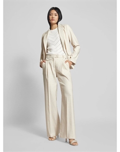 Льняной блейзер с карманами-клапанами, песочный Comma,