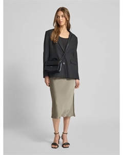 Юбка миди с эластичным поясом модель 'AGNETA', оливковый Samsøe φ samsøe