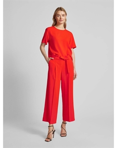 Брюки со складками, красный Windsor