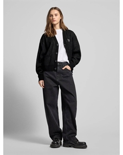 Кардиган с этикеткой, модель «Harttbreaker», черный Carhartt work in progress