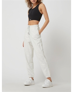 Укороченный топ с контрастными вставками Active, черный Reebok