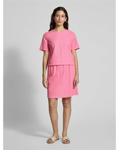 Юбка длиной до колена с фактурным узором, модель «София», розовый Joop