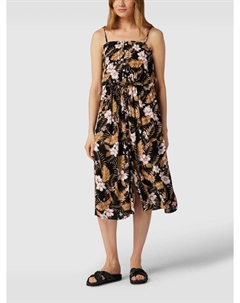 Платье длиной до колена с цветочным узором по всей поверхности, черный Rip curl