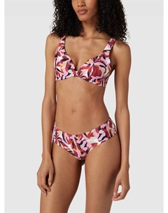 Верх бикини с узором по всей поверхности, модель «CARILO», бордовый Esprit