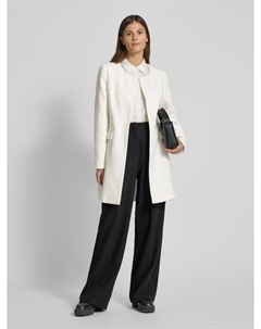 Длинный блейзер с фактурным узором, белый Comma,