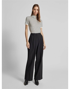 Трикотажная футболка с водолазкой модель 'FIEMME', белый Max mara studio