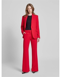 Блейзер с воротником-лацканом модель «ИГУАНА», красный Mango