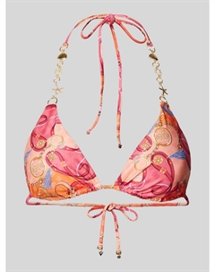 Треугольный верх бикини, розовый Guess