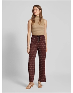 Спортивные брюки прямого кроя с завязкой на шнурке, бордовый Scotch&soda