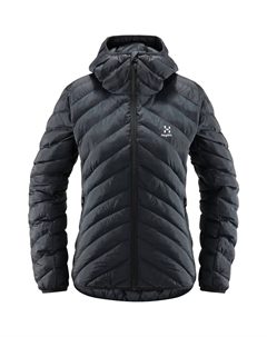 Женская горная куртка Särna Mimic Hood, чёрный Haglöfs