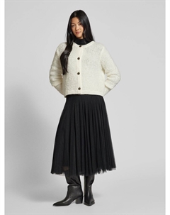 Юбка миди с эластичным поясом, черный Zero