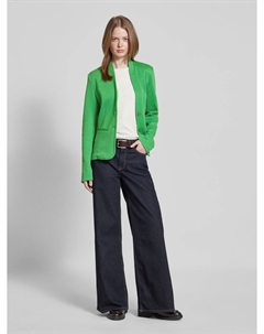 Блейзер с воротником-стойкой, зеленый More&more