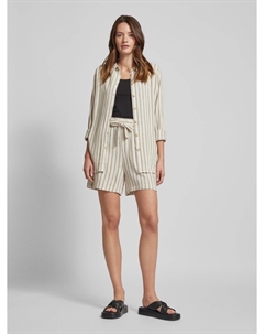 Шорты из смеси вискозы и льна, модель «Санне», бежевый Object