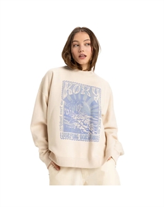 Женская линейка Свитшот, натуральный Roxy