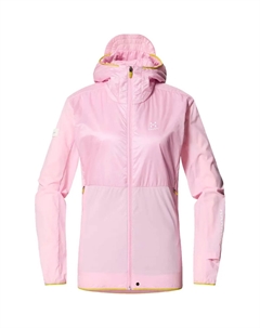 Женская куртка L.I.M Tempo Trail Mimic Hood, светло-розовый Haglöfs