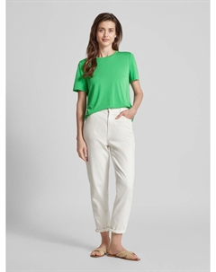 Футболка с круглым вырезом, модель «Дженни», зеленый Object