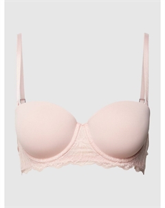 Бюстгальтер с чашечками и кружевной отделкой, модель «CAMILA» Esprit