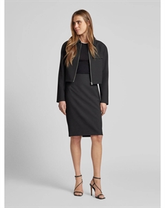 Блейзер с накладными нагрудными карманами с клапанами, модель «Anero», черный Hugo