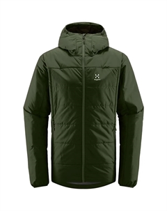 Мужская мимическая куртка с серебряным капюшоном, темно-зеленый Haglöfs