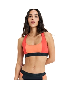 Женский топ с активным колорблоком, красный Roxy